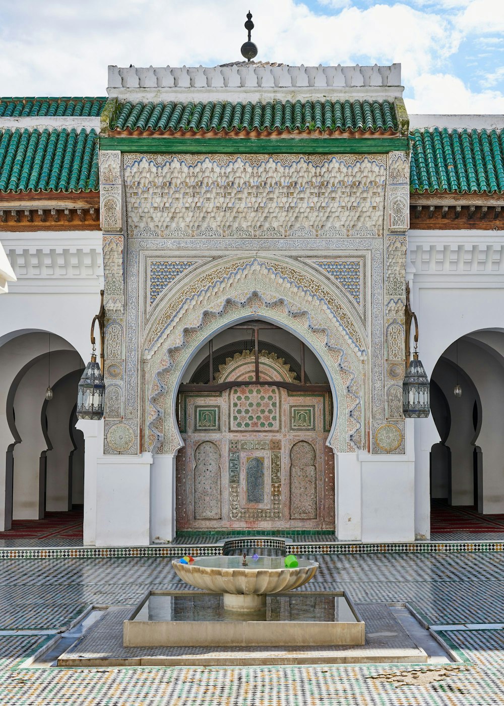 Al-Qarawiyyin Mosque courtyard