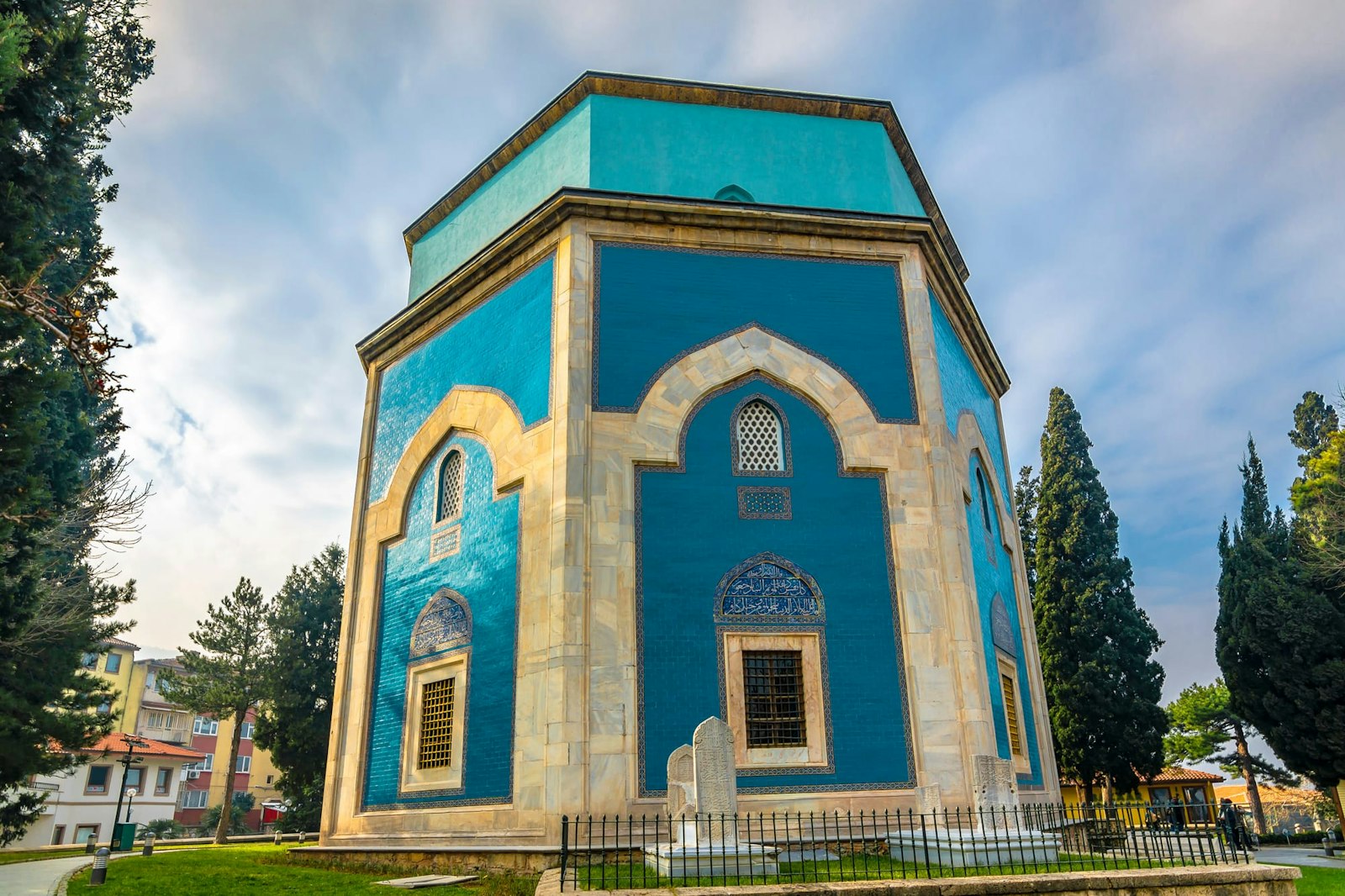 Yesil Turbe (Green Tomb), mausoleum of the fifth Ottoman Sultan, Mehmed I, Bursa