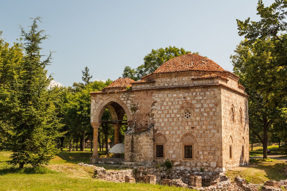 Bali Bey Mosque, an example of Ottoman architecture in Nis, Serbia