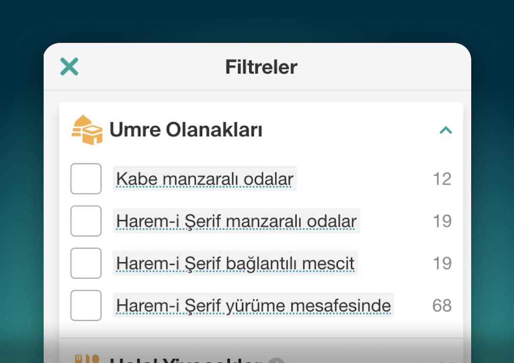 Halalbooking'de Umre Olanakları