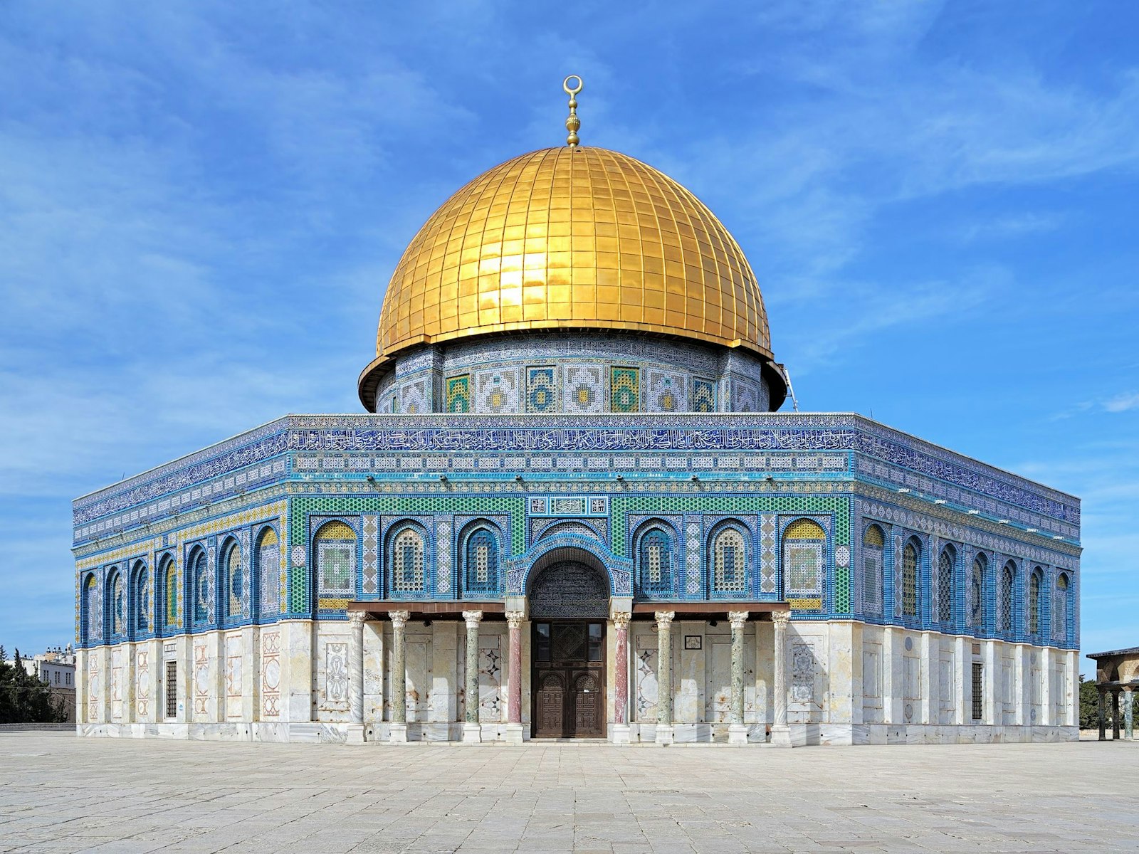 Al-Aqsa Mosque with Dome of the Rock