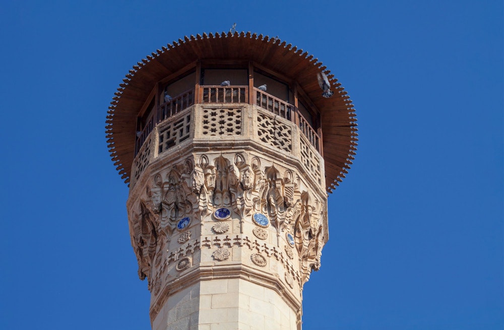 Minarett der Boyaci-Moschee