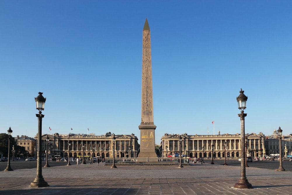 Obélisque de Louxor sur la Place de la Concorde