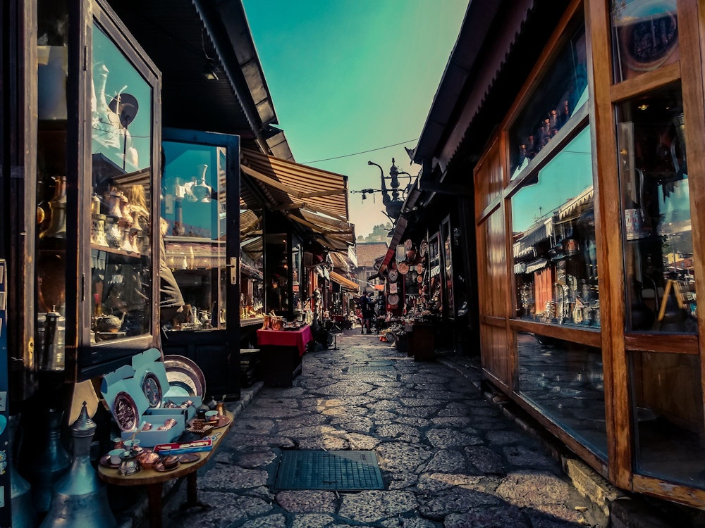 Baščaršija, Sarajevos alter Basar und historisches und kulturelles Zentrum