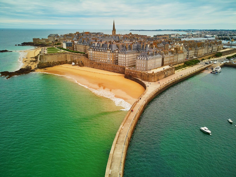 Vue panoramique sur Saint-Malo