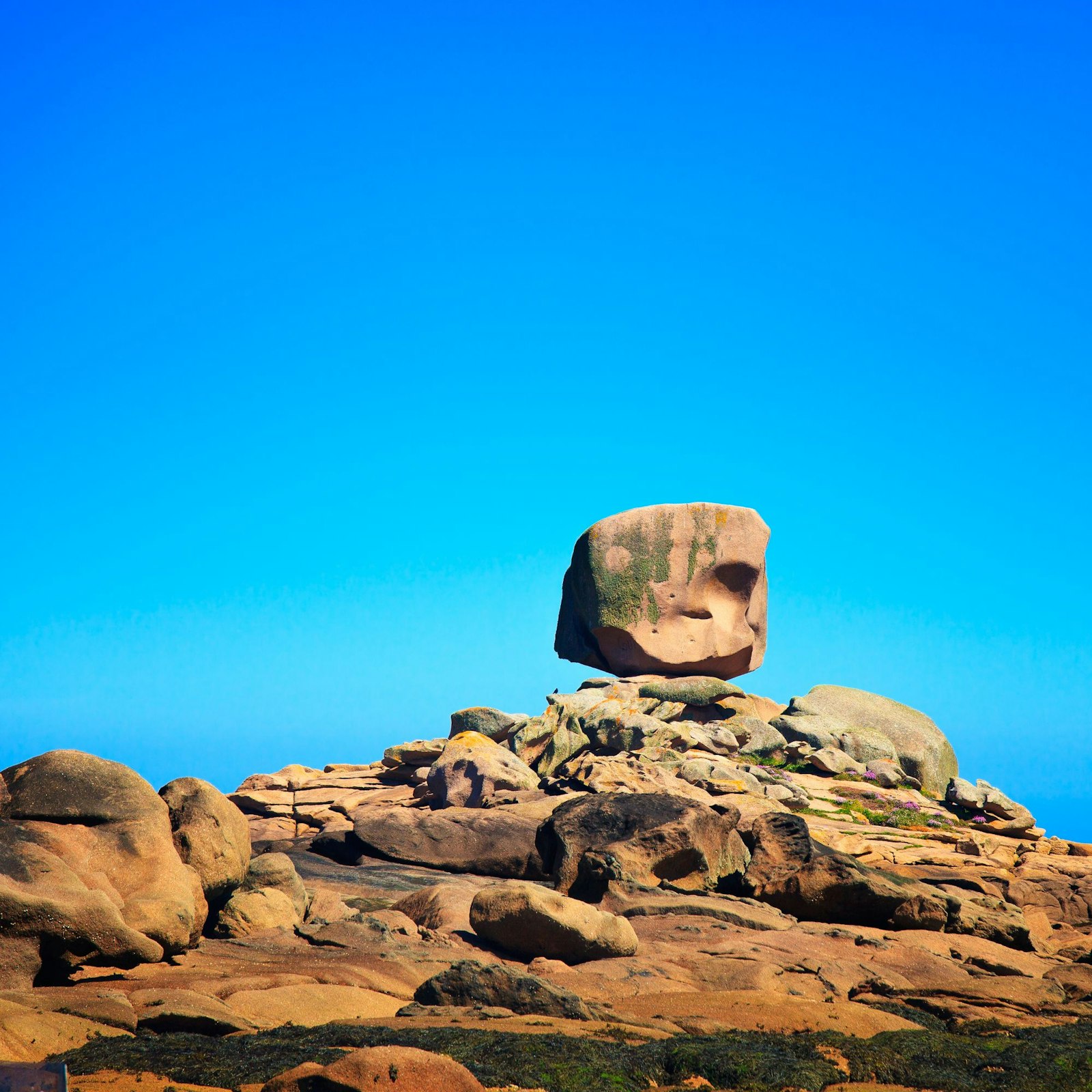 Formes de rochers surprenantes à Trégastel
