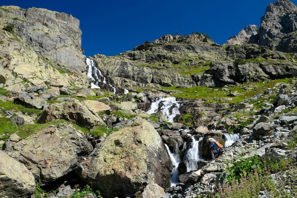 Waterfall in Yusufeli District