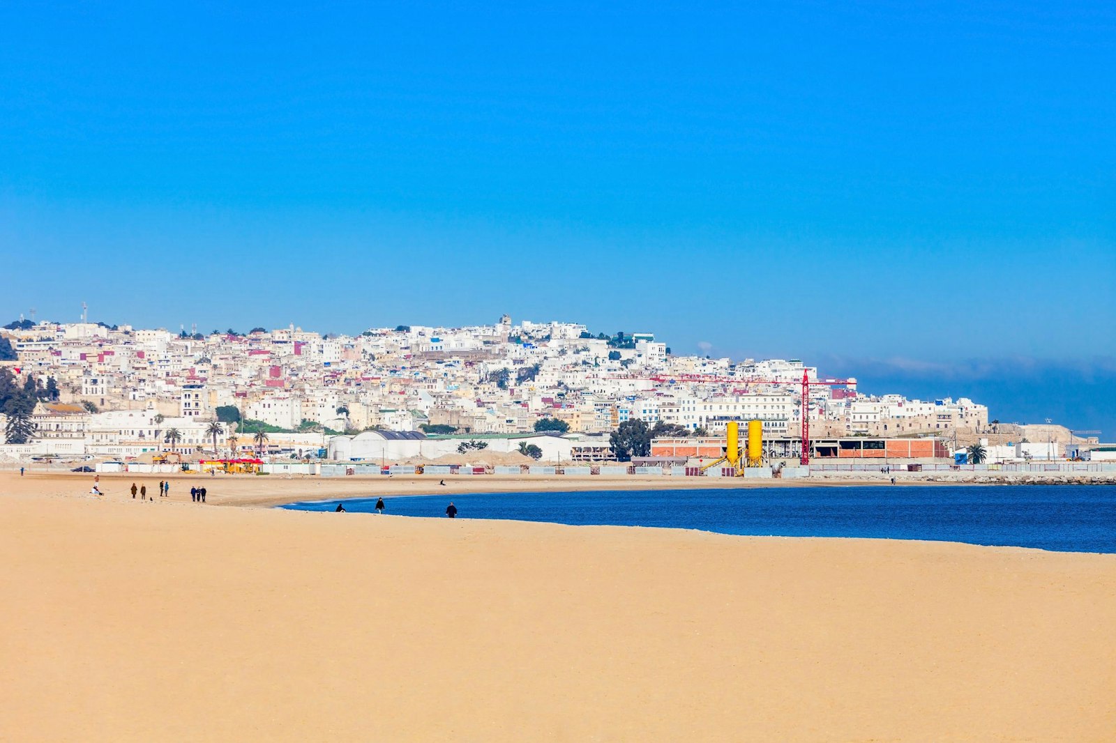 Beach in Tangier