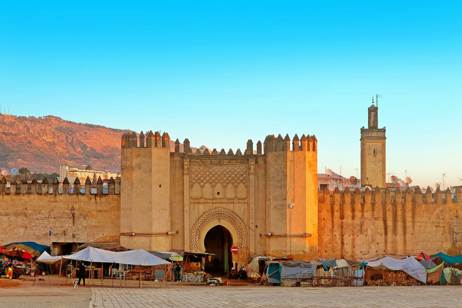 Gateway to the ancient medina of Fez