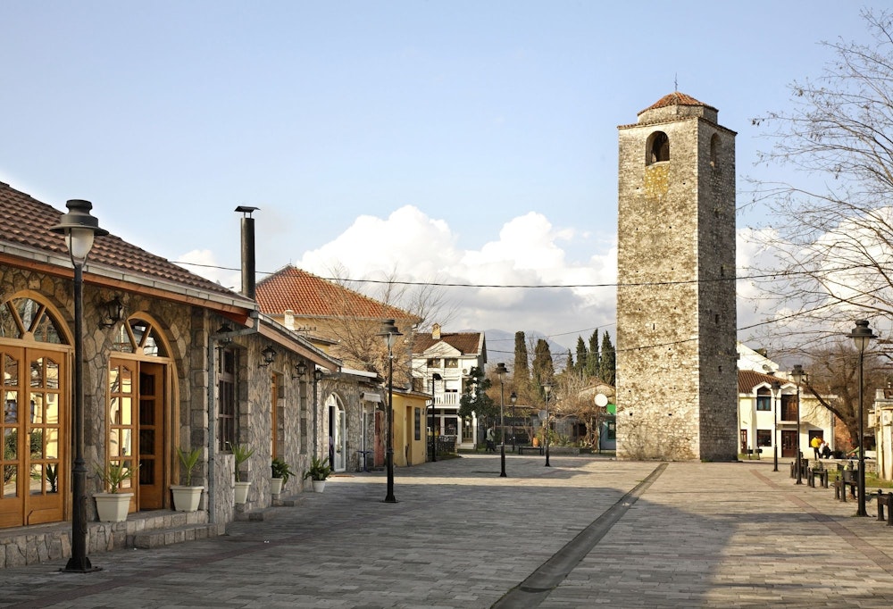 Sahat Kula (tour de l'horloge) emblématique de l'époque ottomane