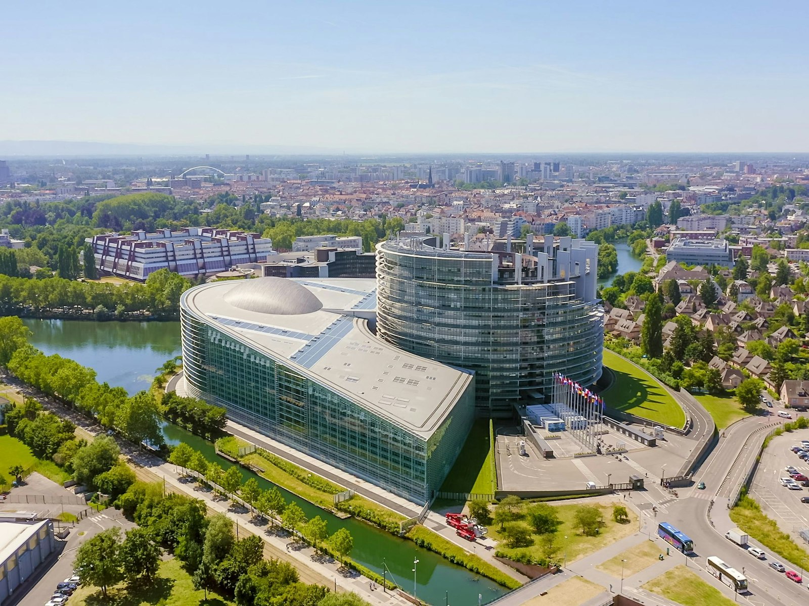 European Parliament of Strasbourg