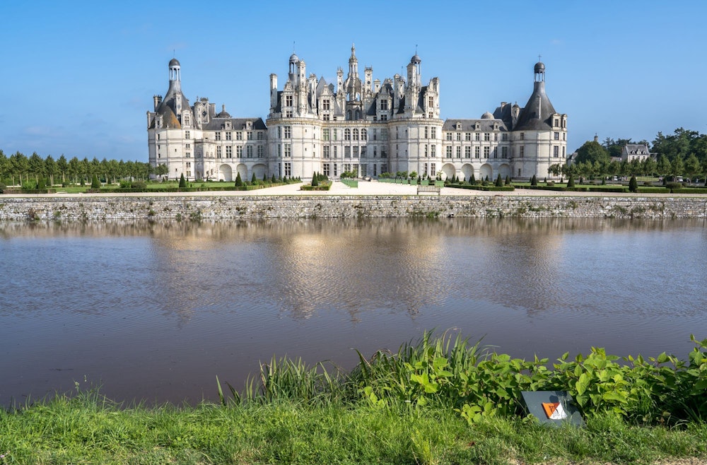 Famous medieval castle Chateau de Chambord