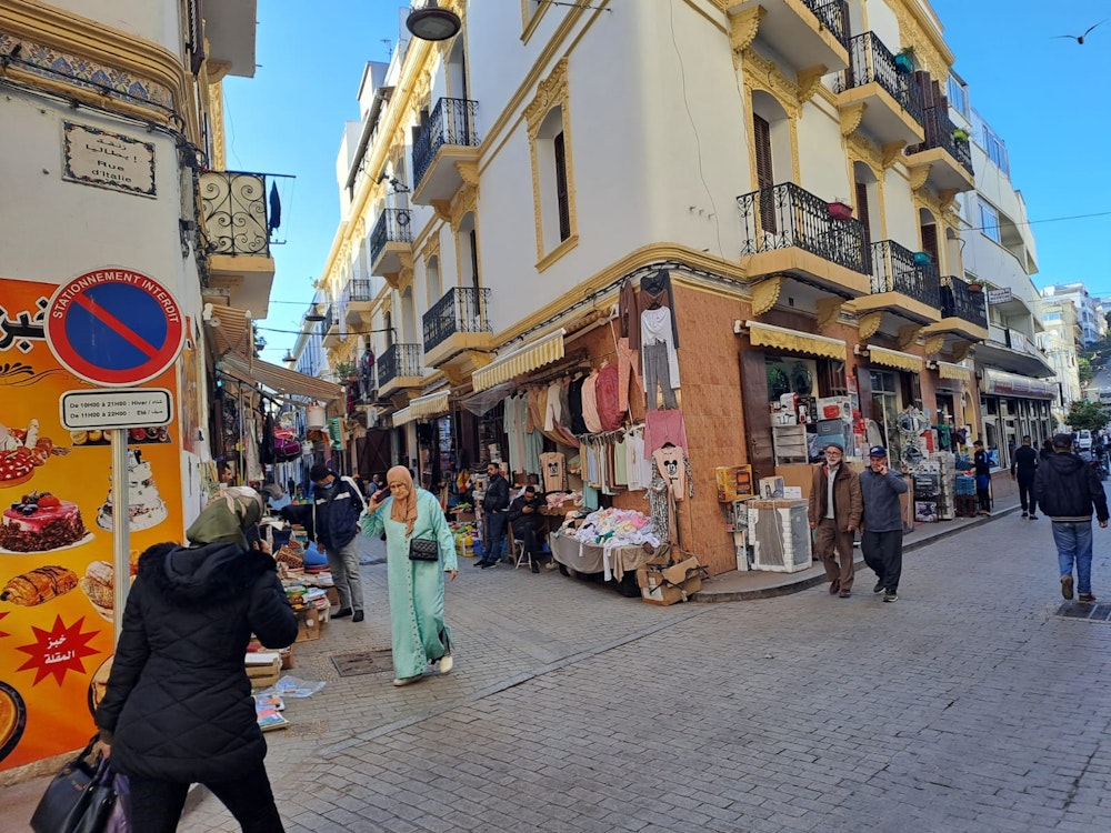 Kreuzung im Grand Socco Souk