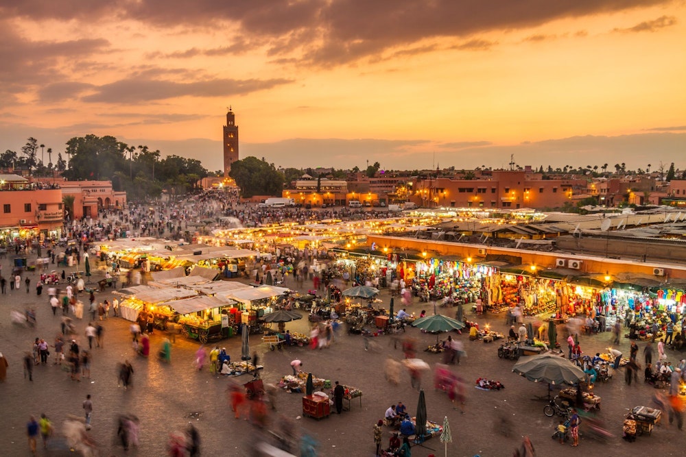 Place du marché Jemaa el-Fna