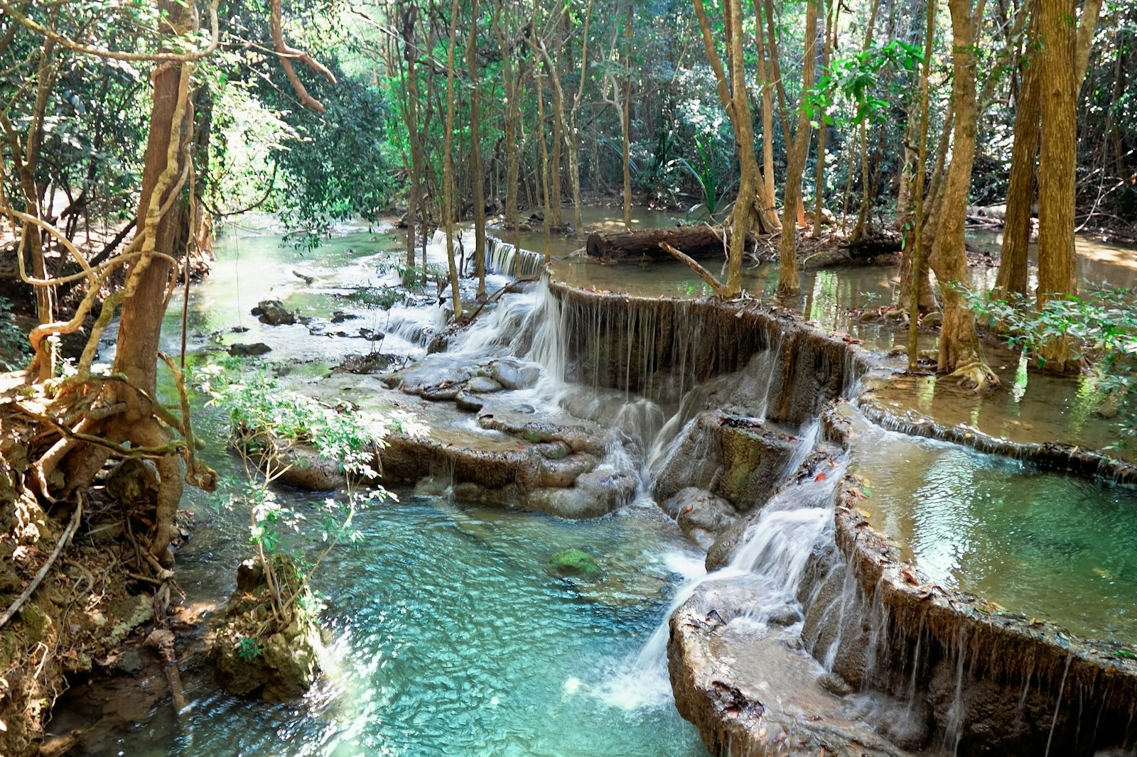 Waterfalls of Erawan National Park