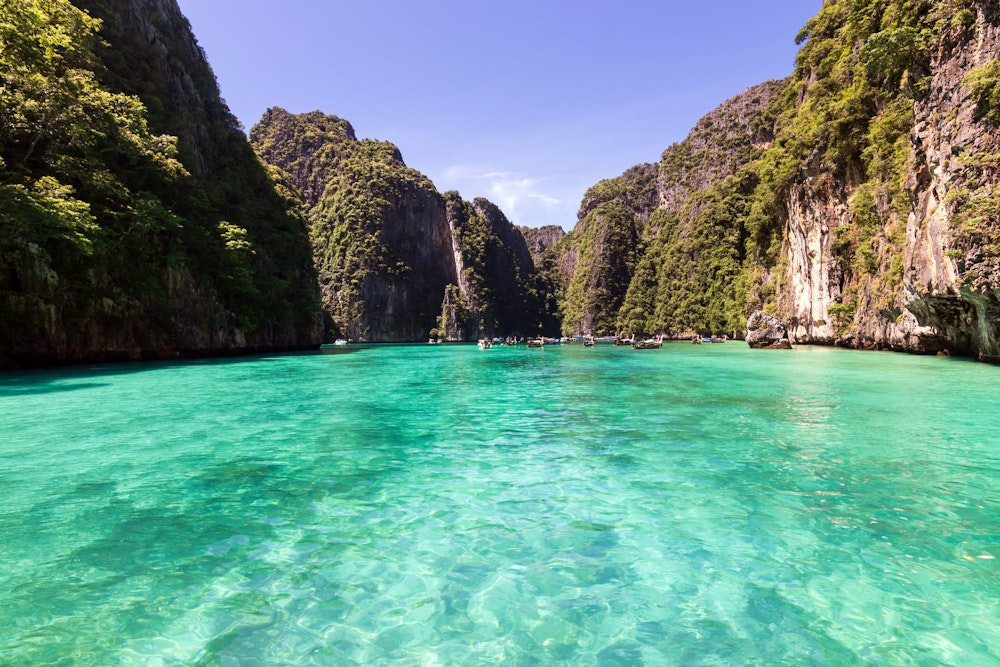 Pileh Lagoon on Phi Phi Le island, Krabi