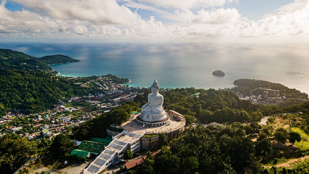 View of Big Buddha Statue in Phuket
