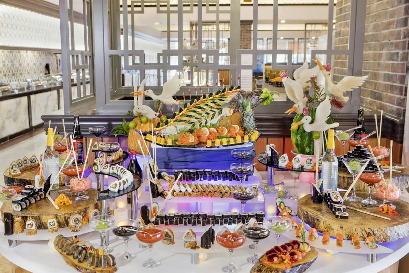 Selge Beach'in restoranı