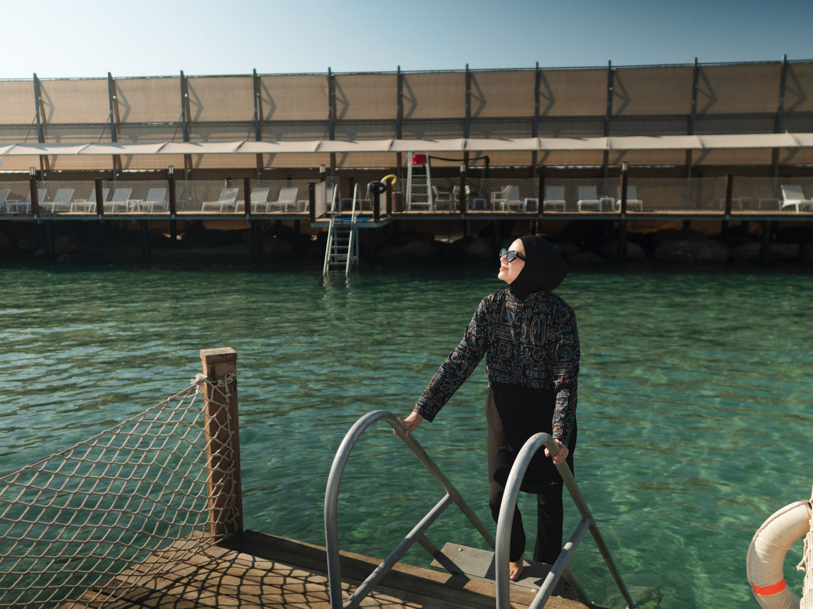 Пляж только для женщин в Wome Deluxe