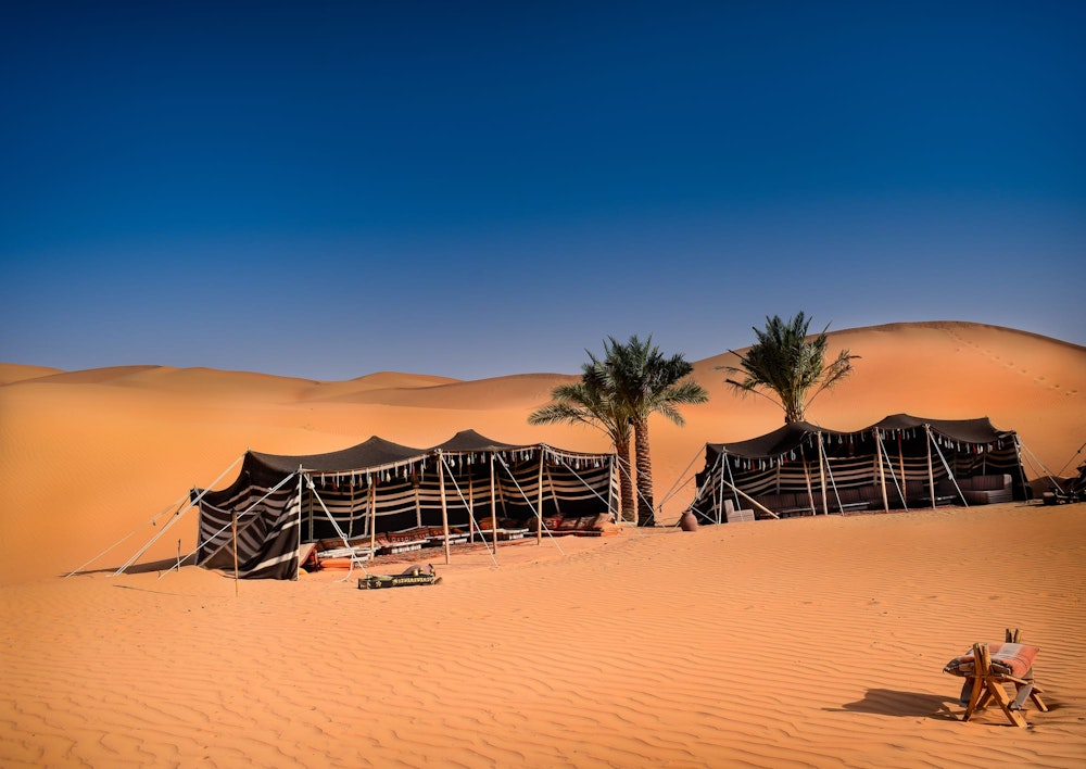 Палаточный лагерь бедуинов