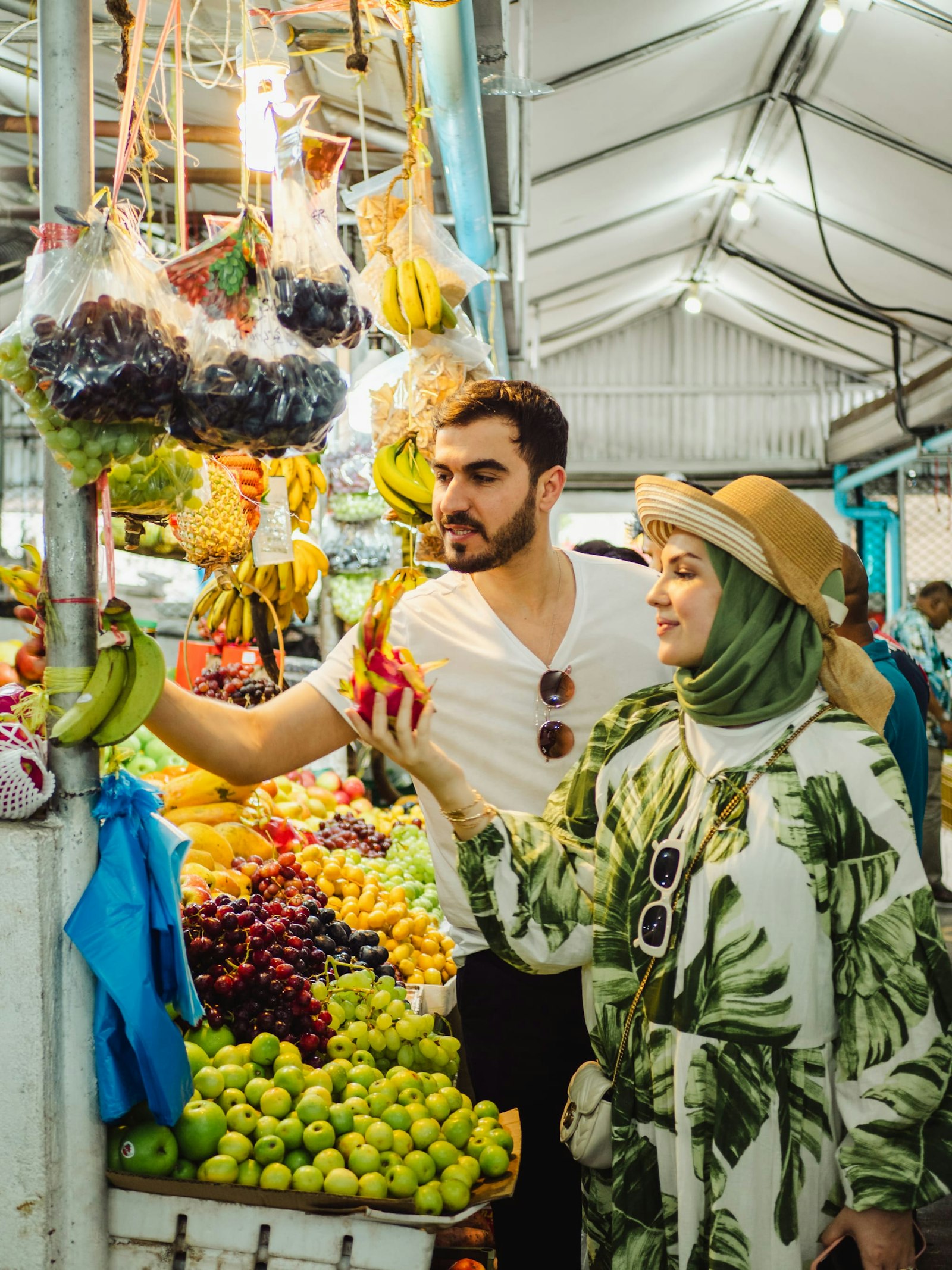 Vibrant market in Malé