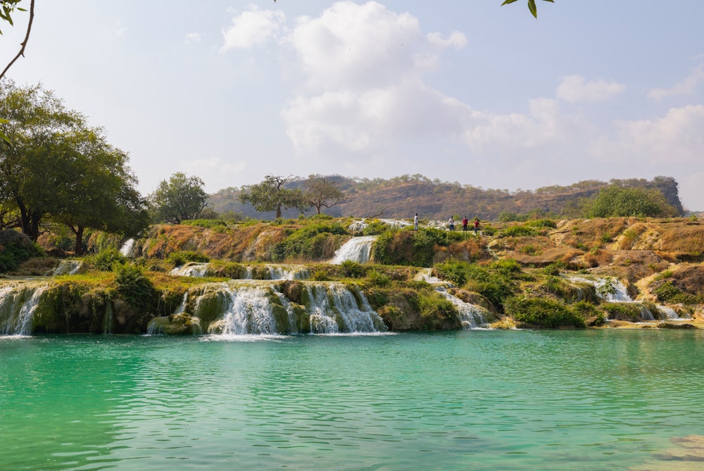 Waterfalls at Wadi Darbat