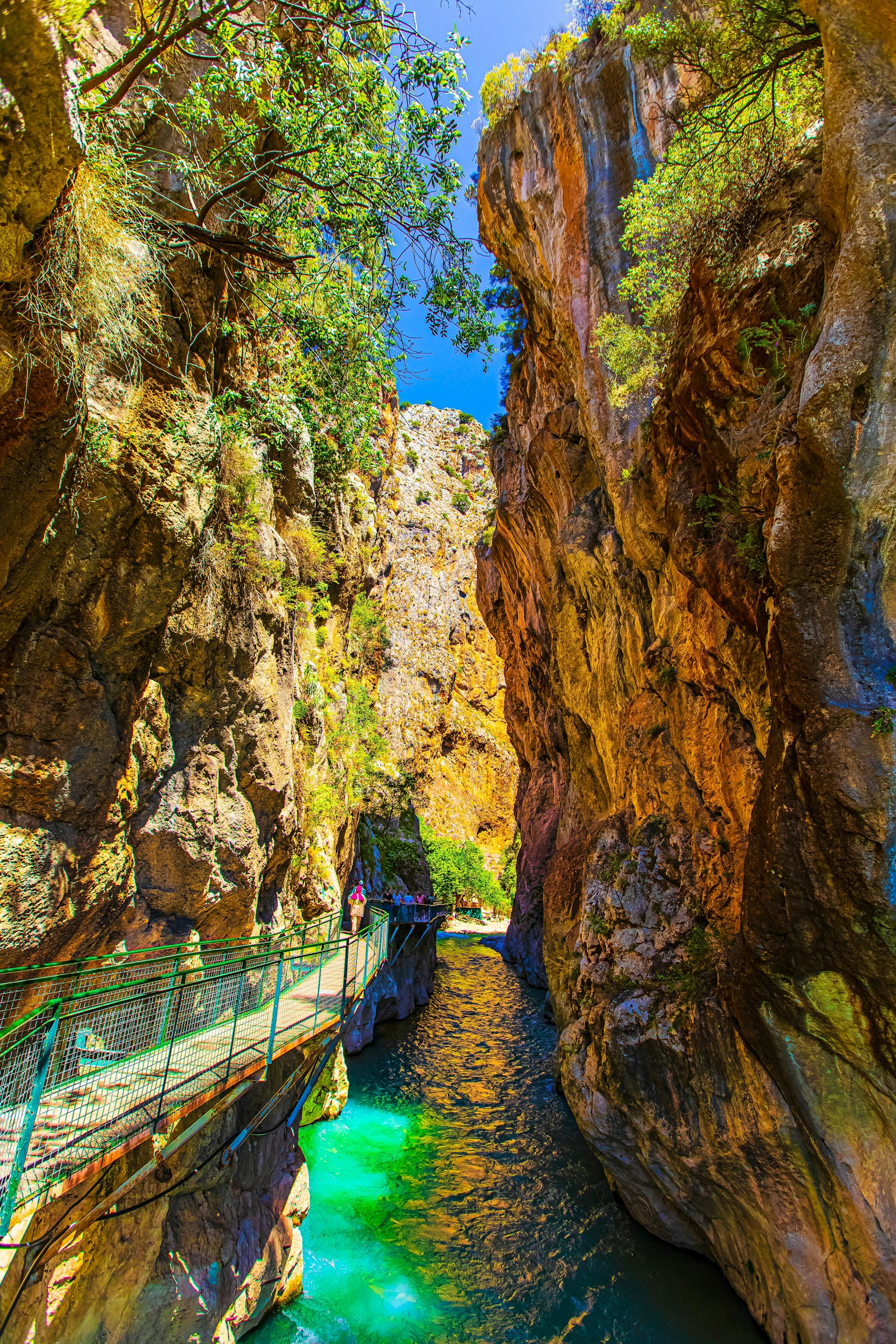 Vue sur le canyon de Saklıkent