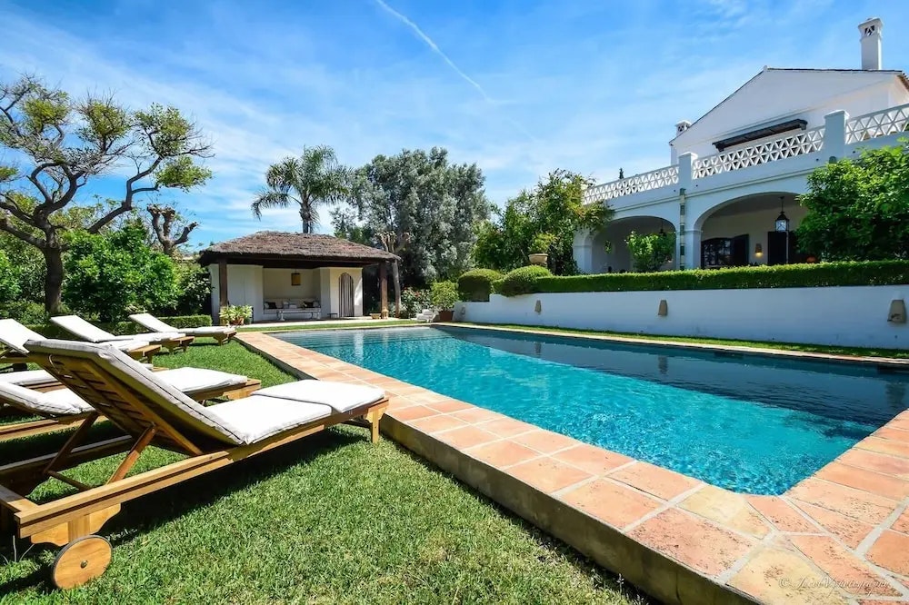 A Real Oasis In Colonial Style Villa in Marbella