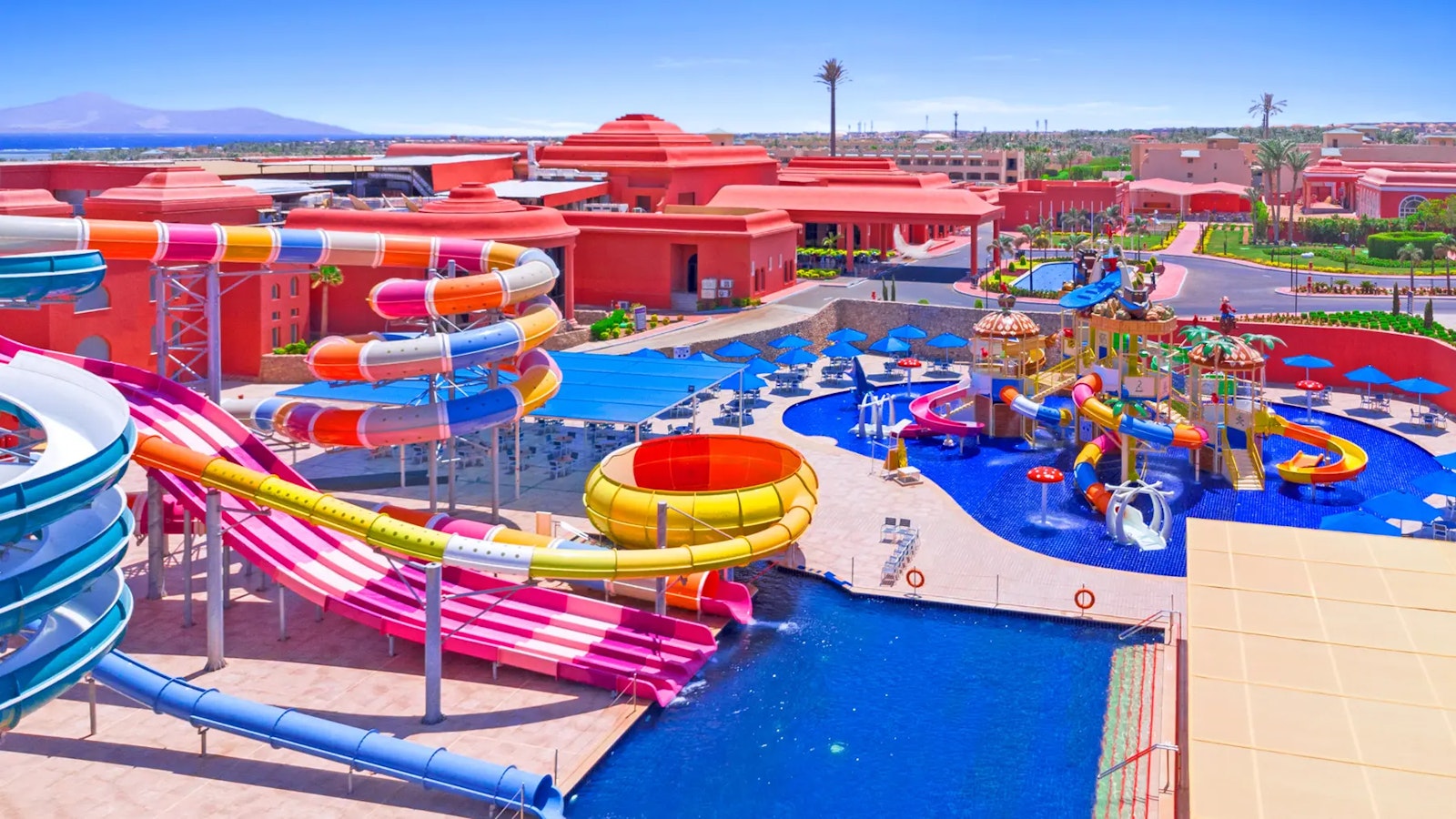 Parc aquatique en Égypte