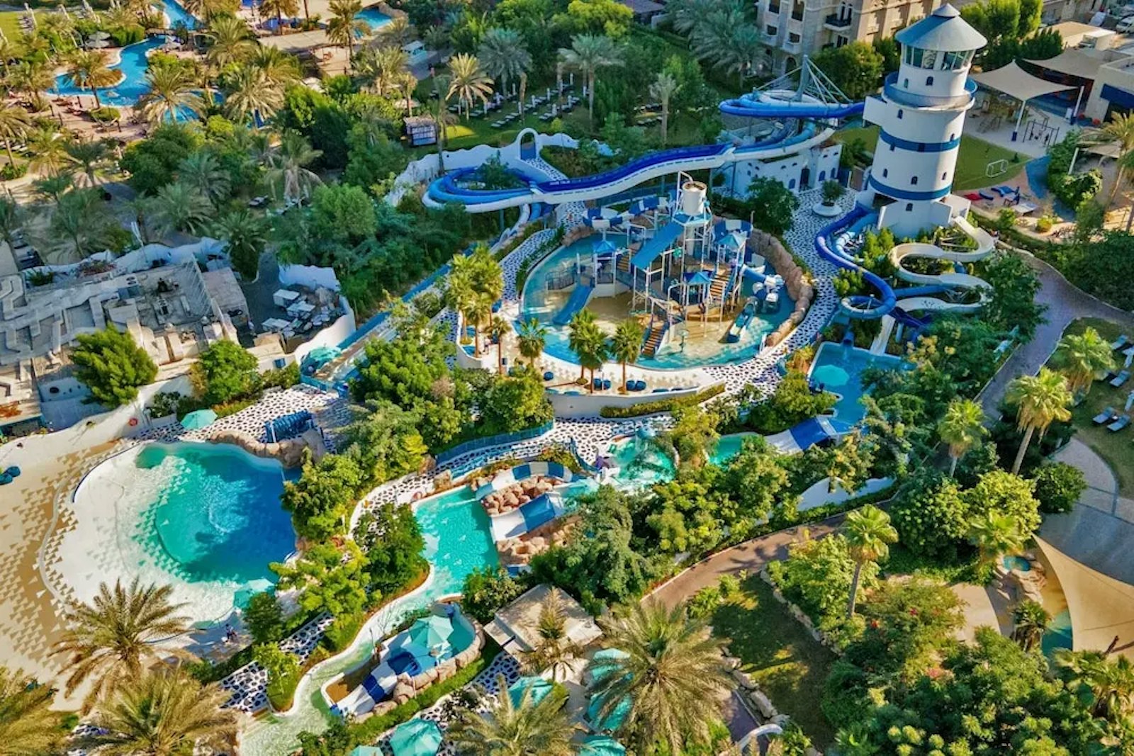 Parc aquatique aux Émirats arabes unis