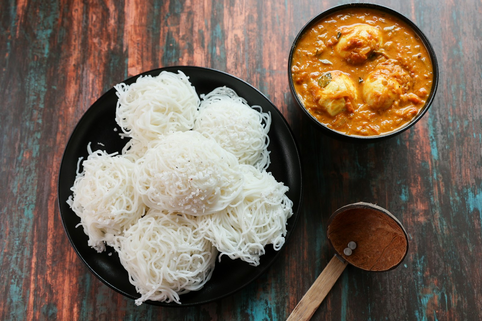 String hoppers (idiyappam)