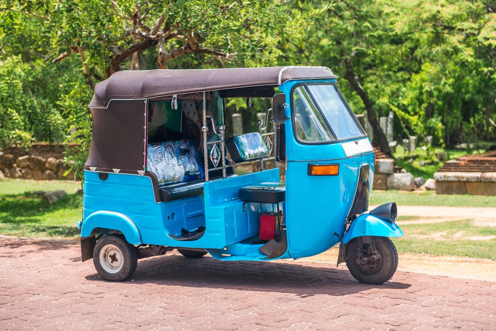 Colourful Tuk-Tuk in Sri Lanka