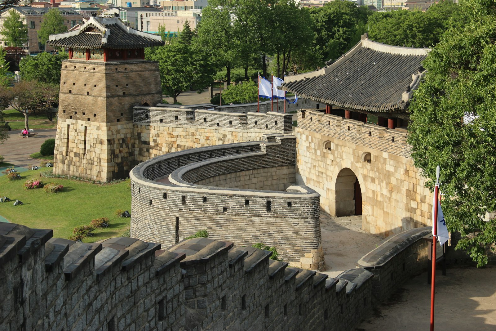 Hwaseong fortress wall