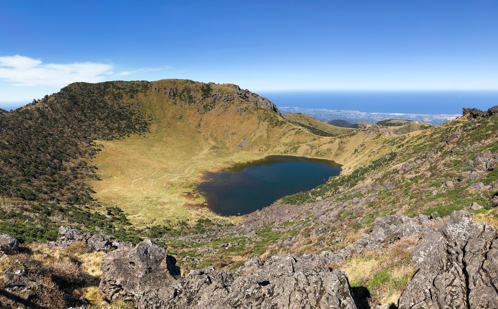 Hallasan crater lake