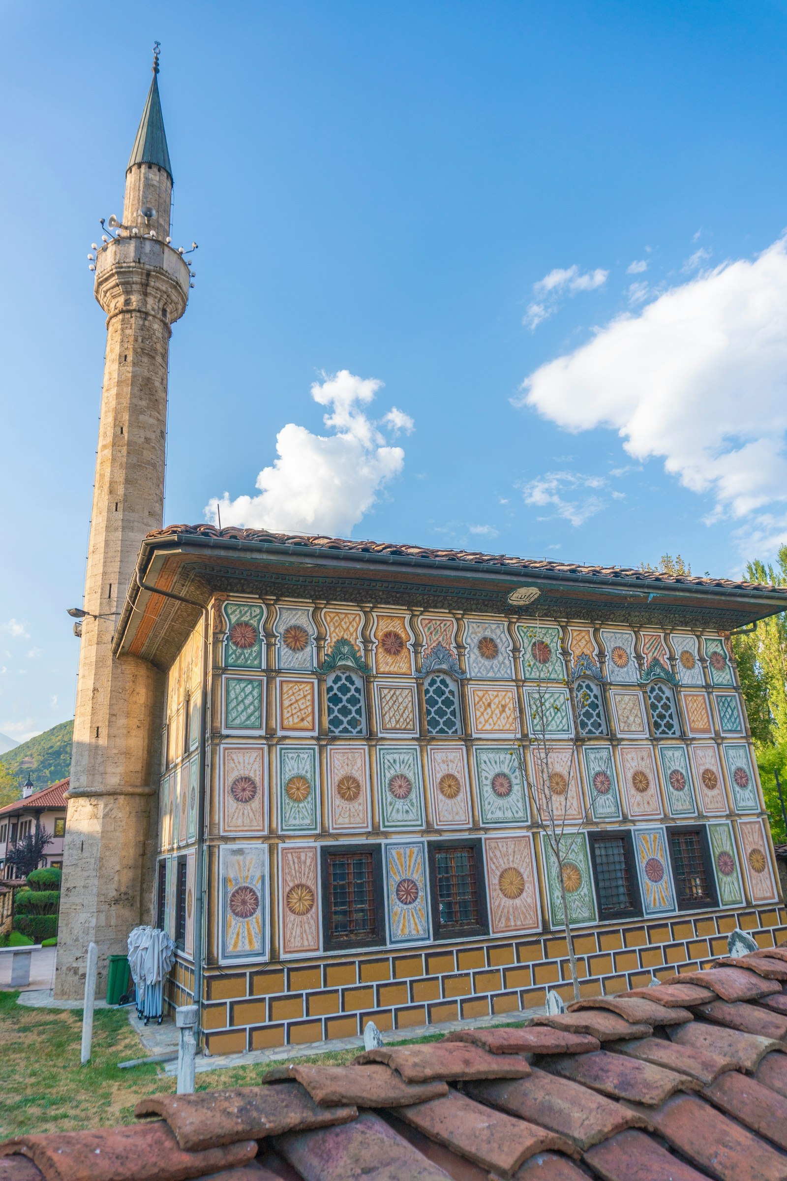 Painted Mosque (Šarena džamija) in Tetovo, North Macedonia