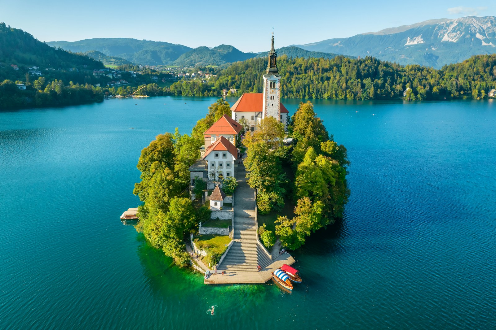 Laek Bled in Slovenia