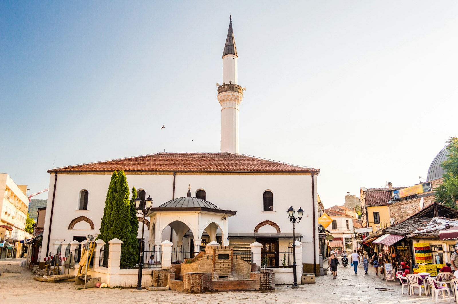 Murat Pasha Mosque in the Old Bazaar of Skopje