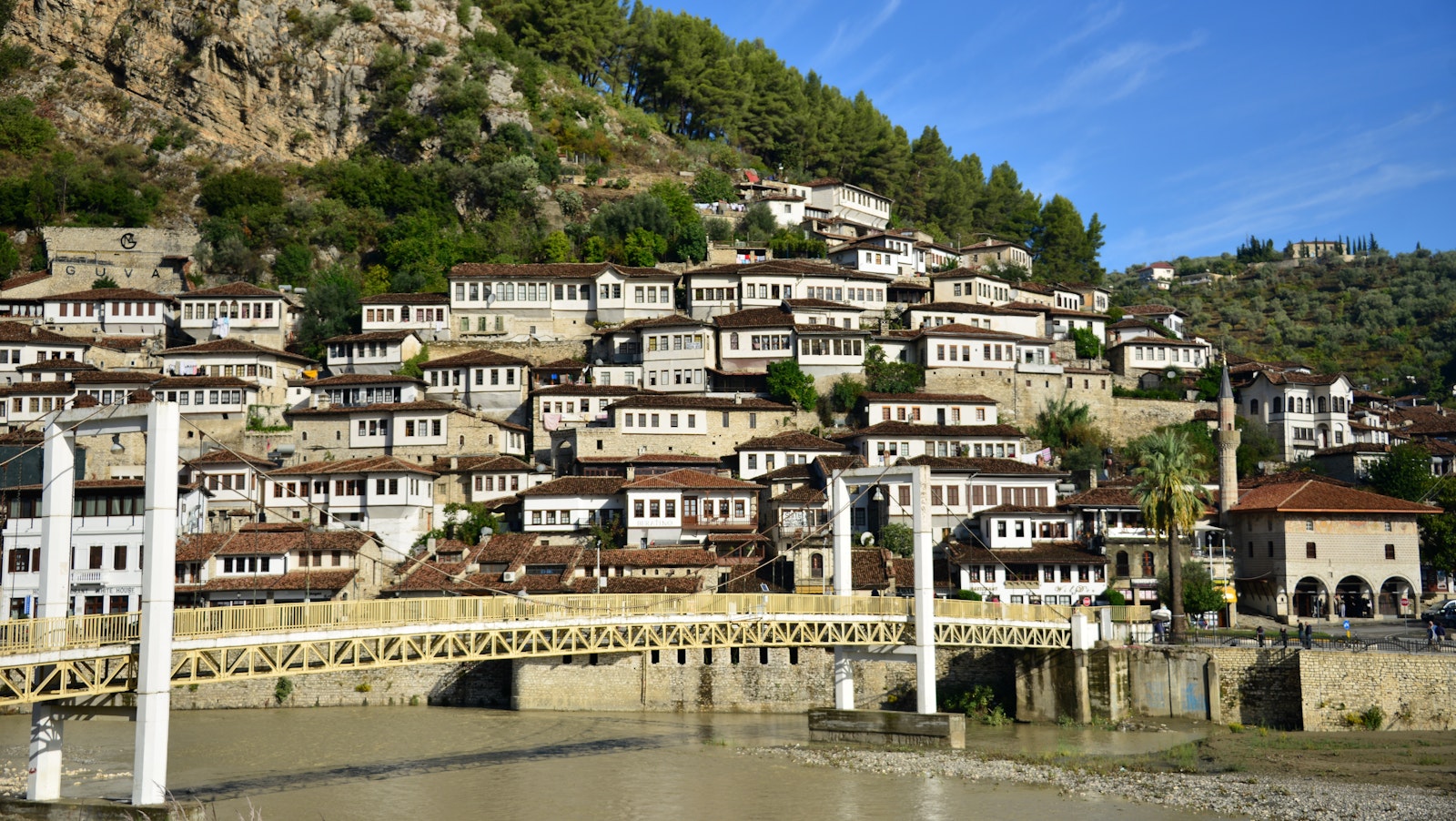 White Ottoman-era houses in Berat