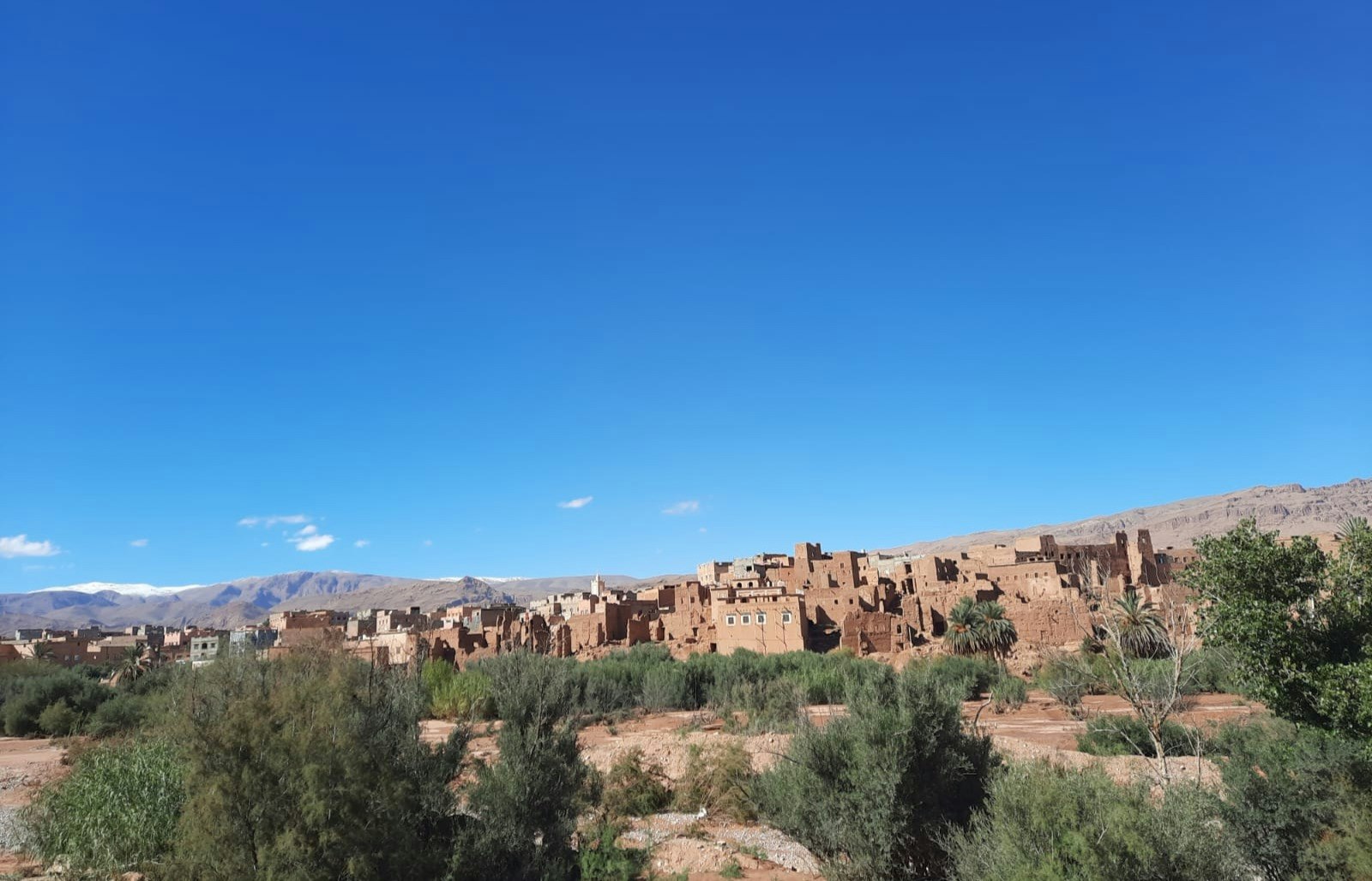 Traditional ksar villages near Alnif, where earth-built architecture blends into the rugged landscapes at the edge of the Sahara