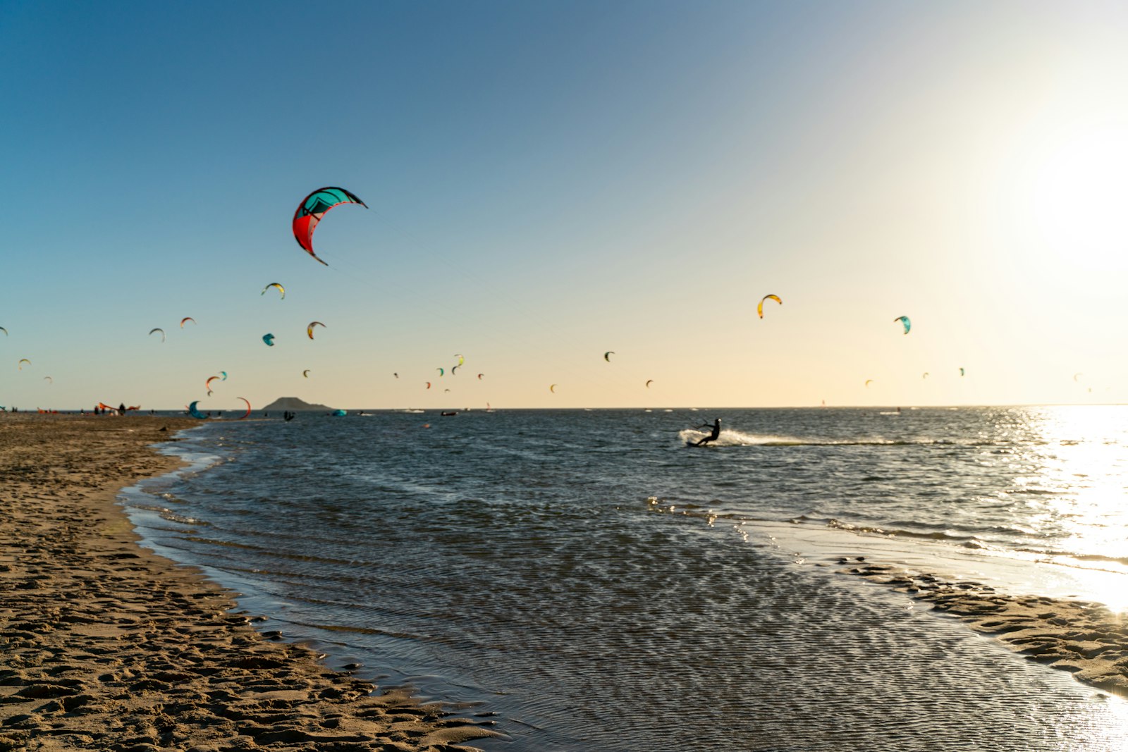Kitesurfing at Dakhla Lagoon