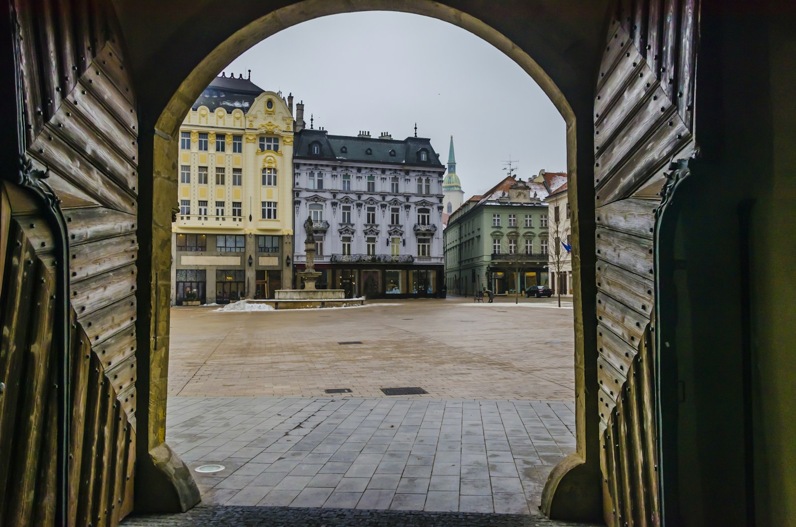 View on the Bratislava Old Town