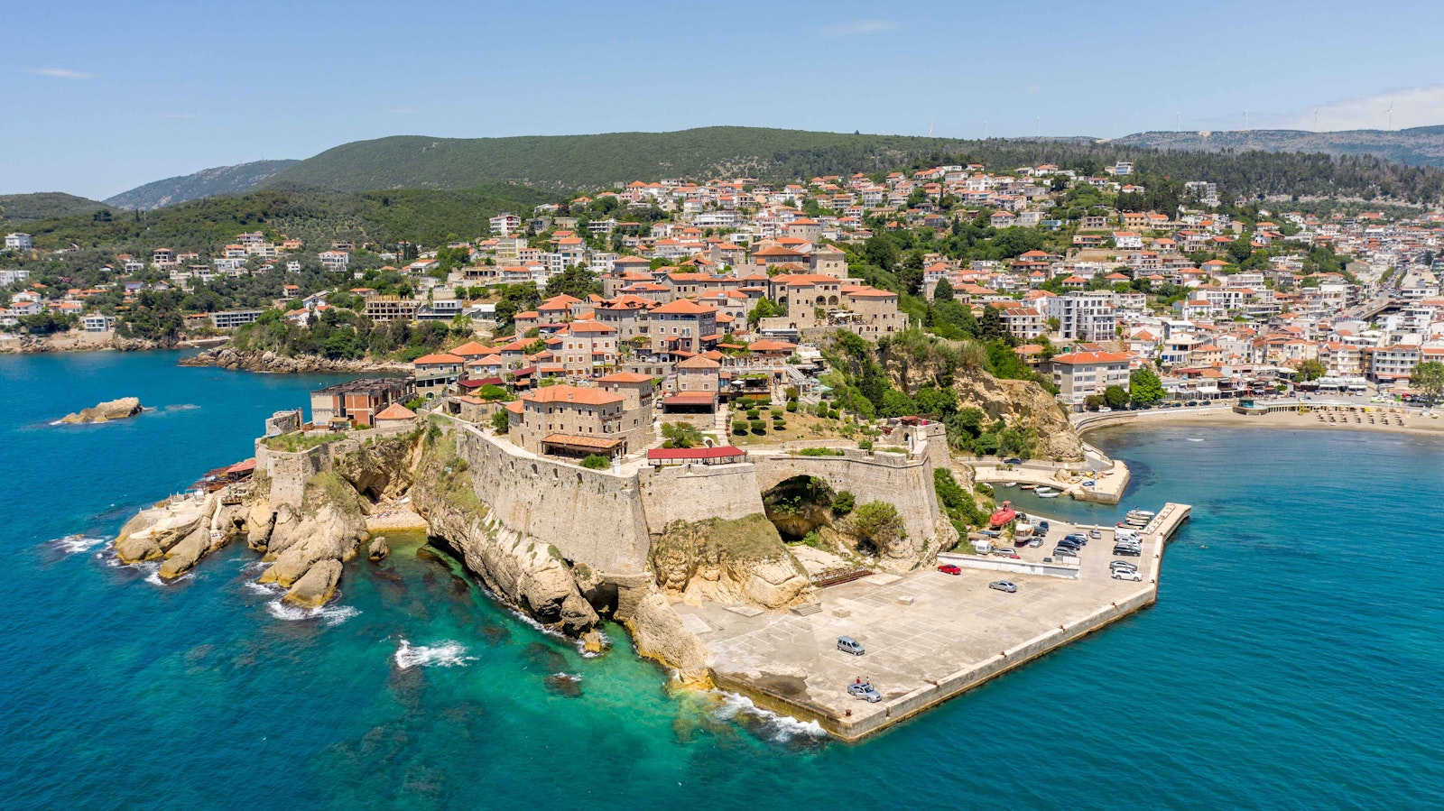 Altstadt und Burg von Ulcinj