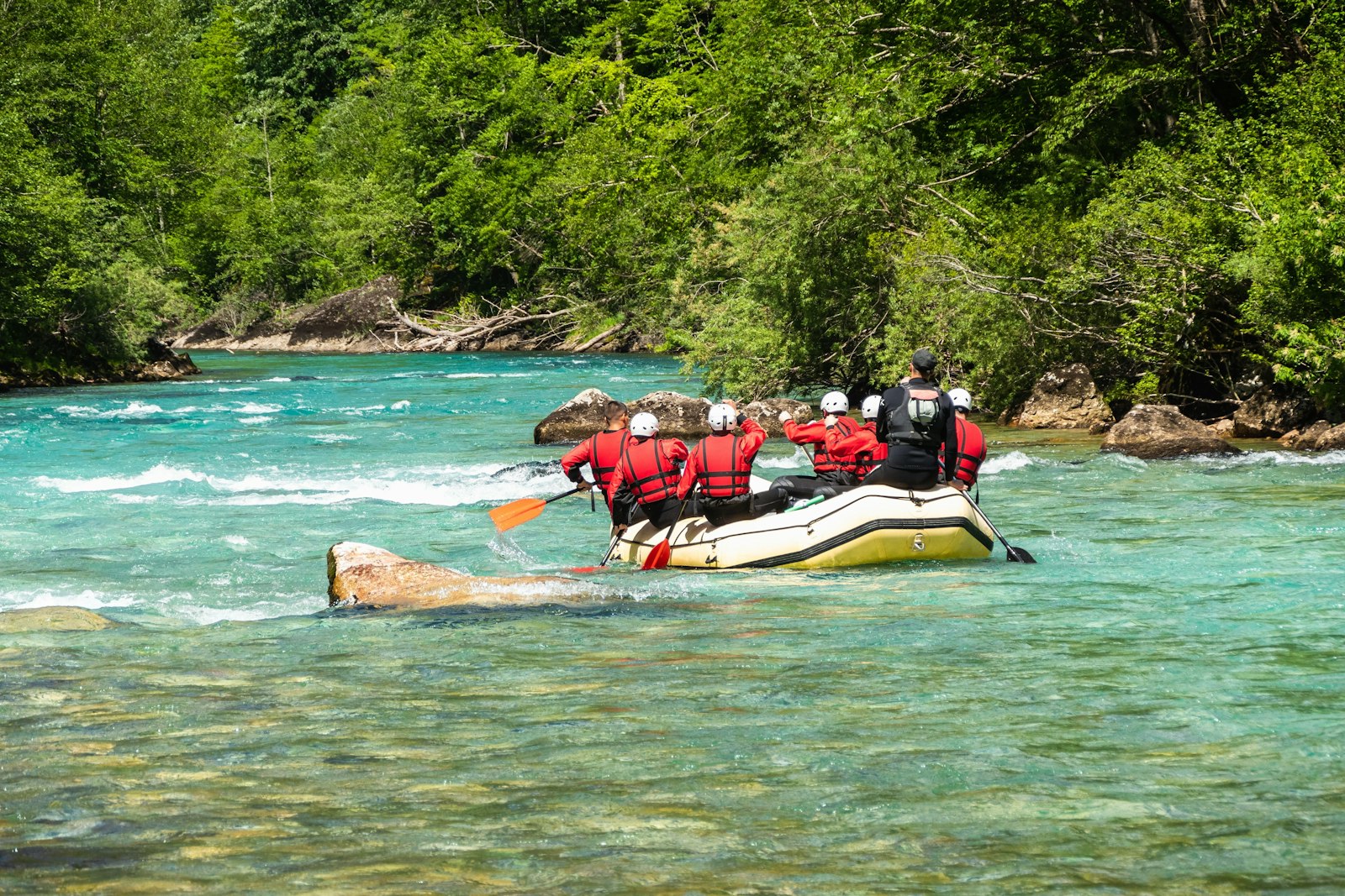 Raften im Tara-Fluss-Canyon