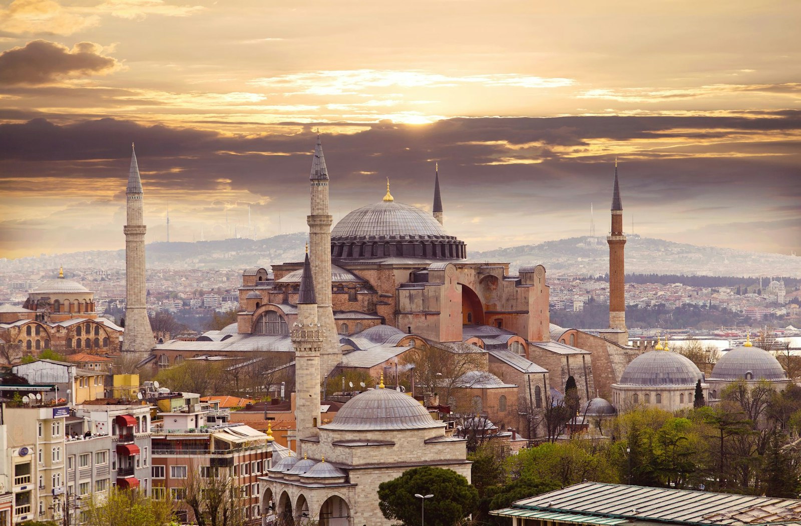 Istanbul's historic mosques sit within walking distance of one another in the old city.