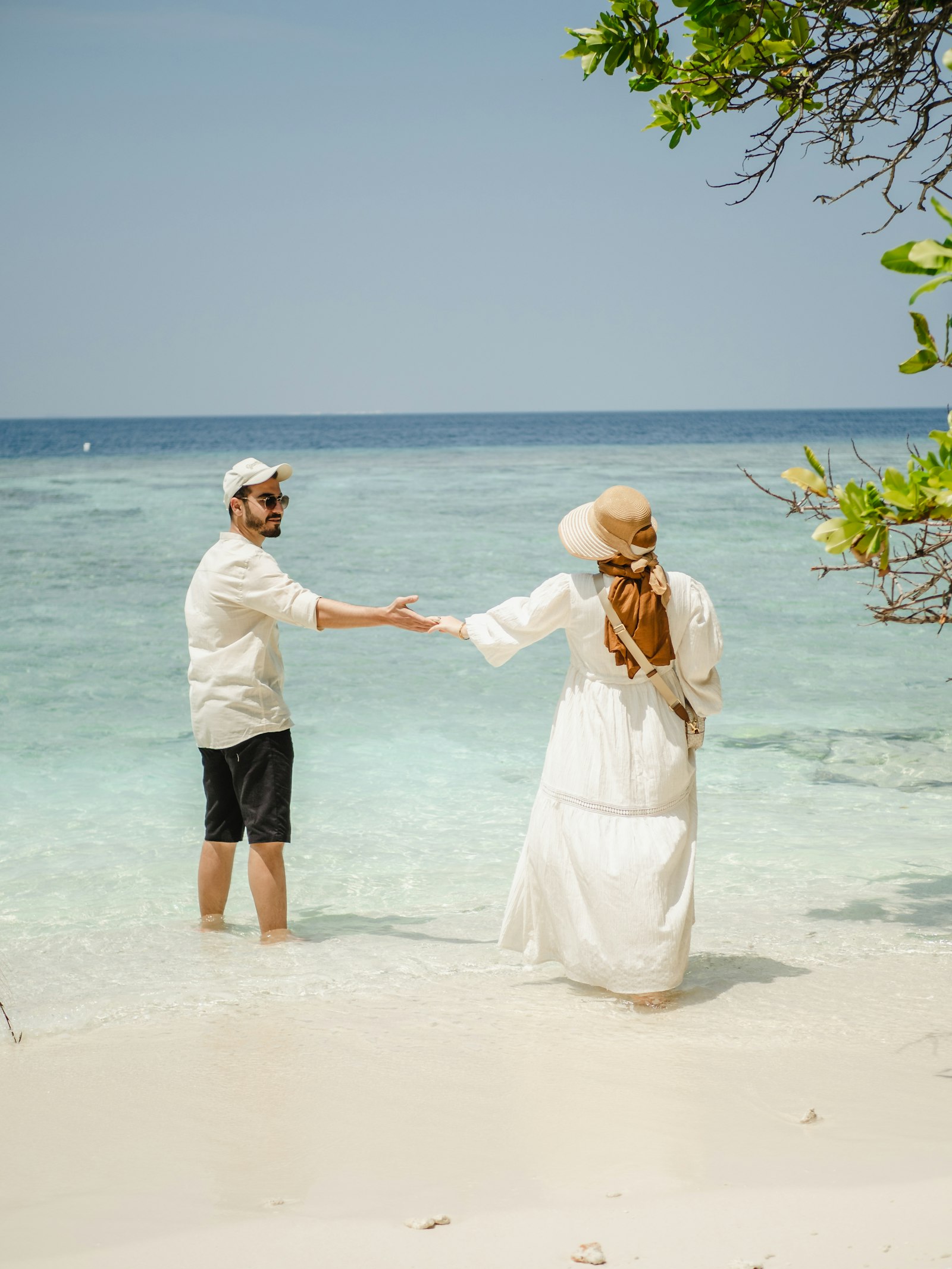 Sandbank excursion in the Maldives