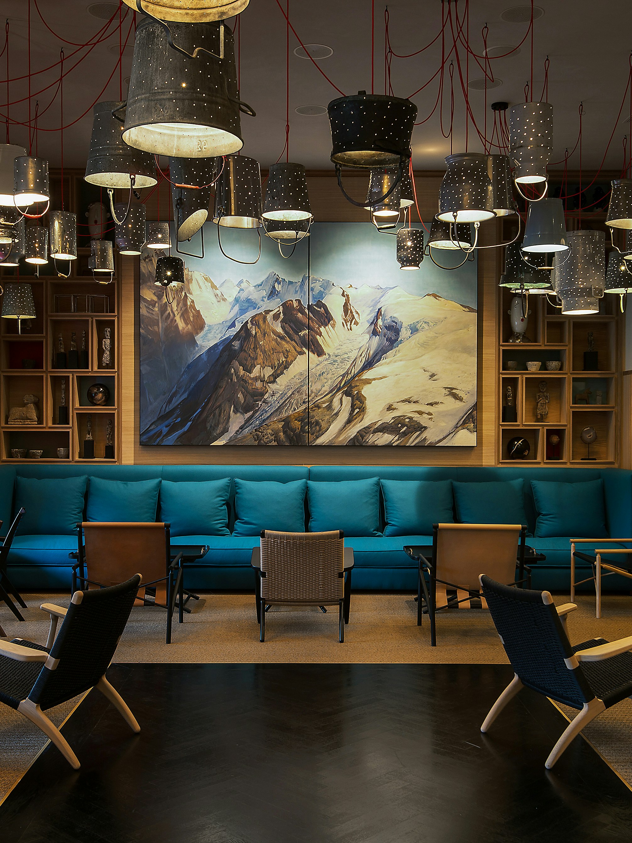 Lounge Hotel Walther Pontresina