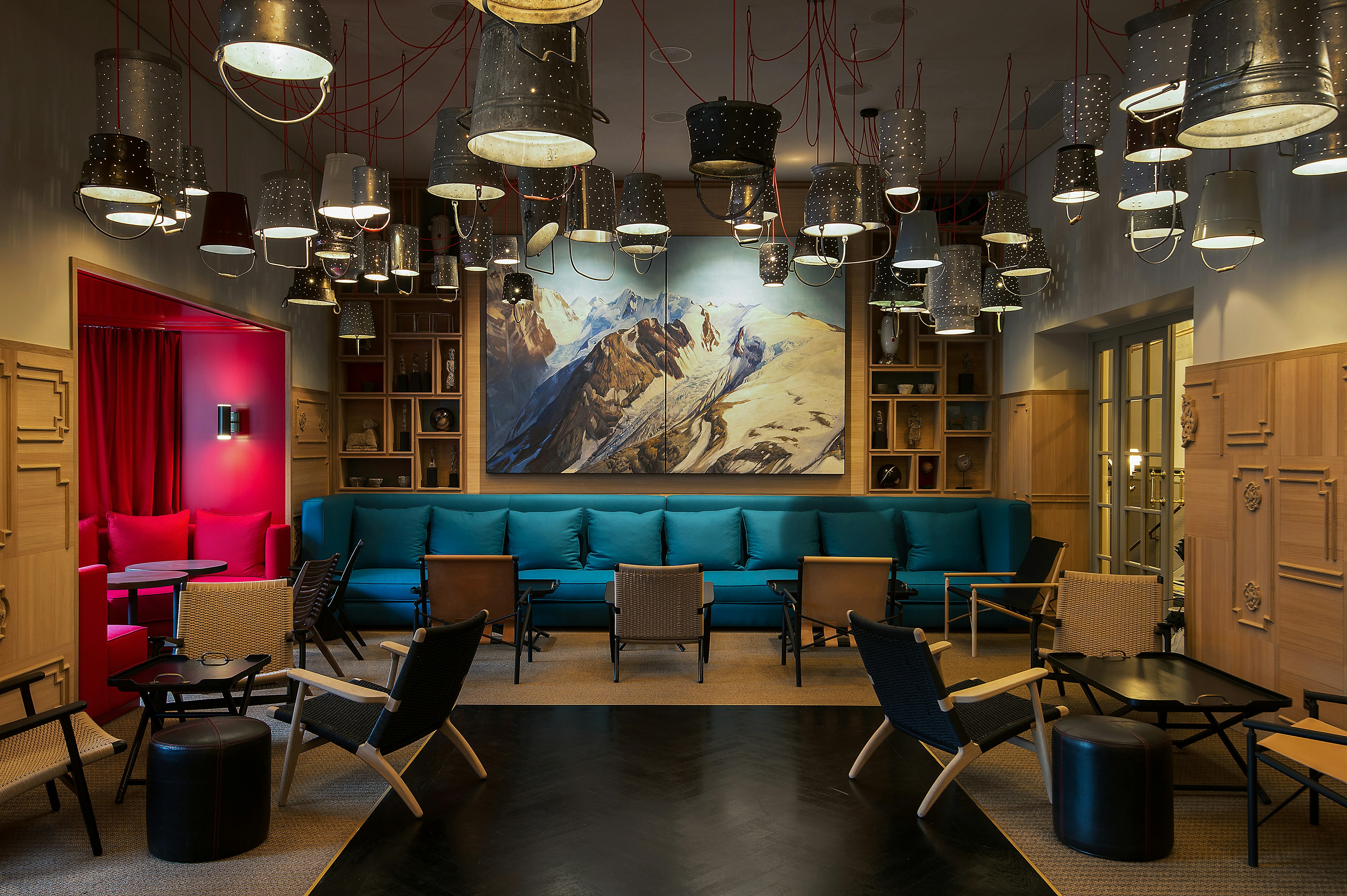 Lounge Hotel Walther Pontresina