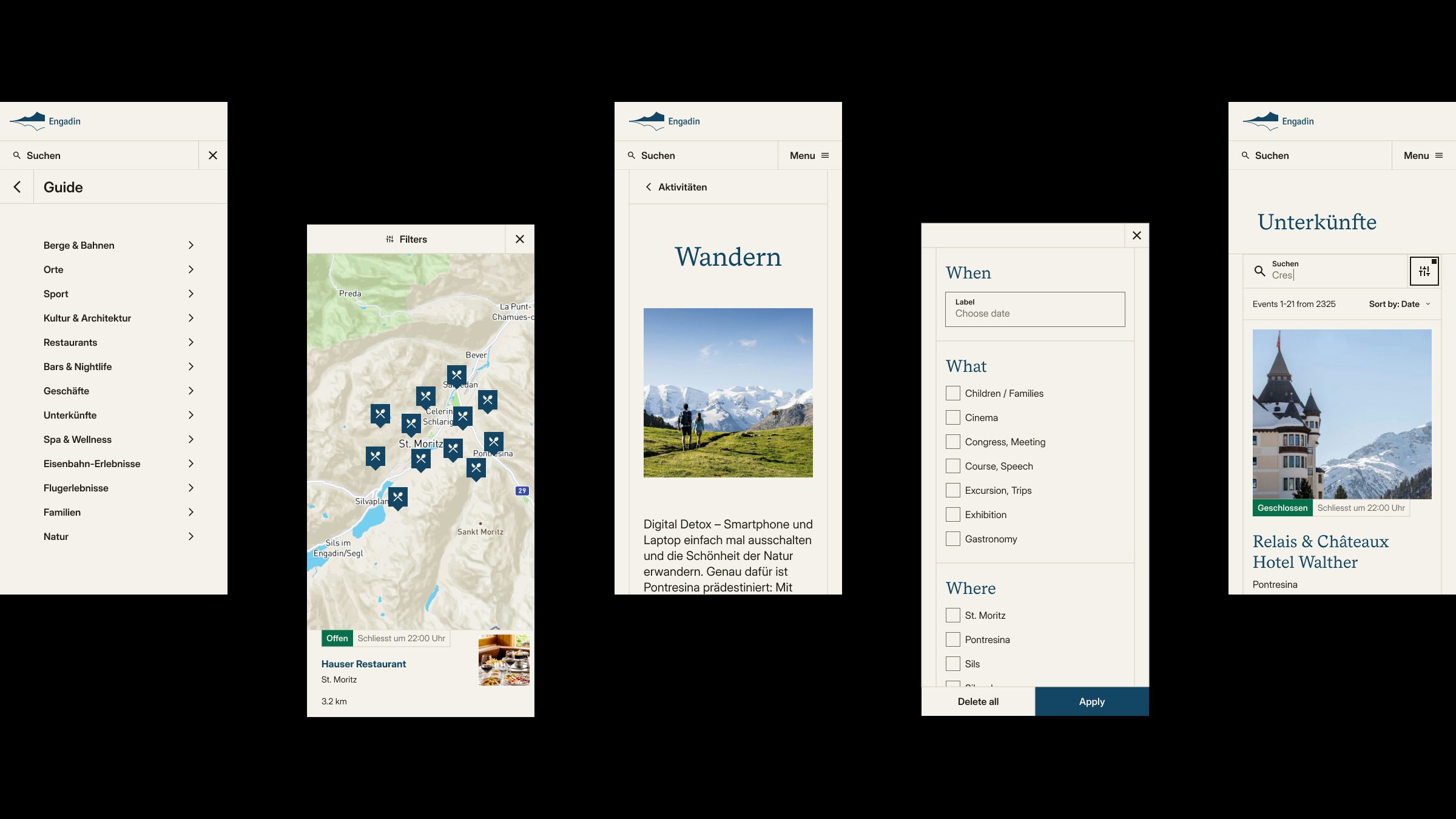 Engadin Tourism App
