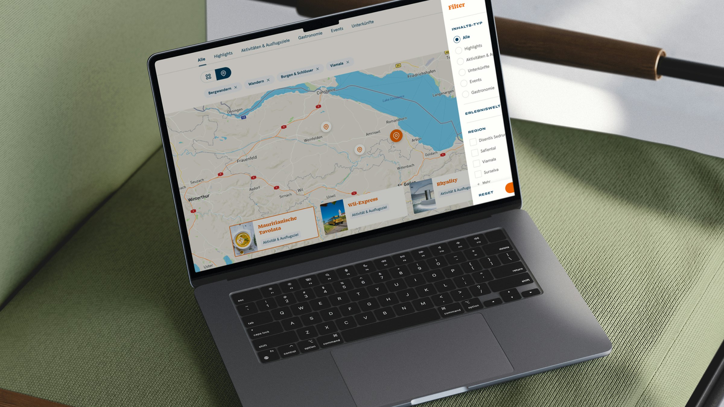 Rheinwelten Website