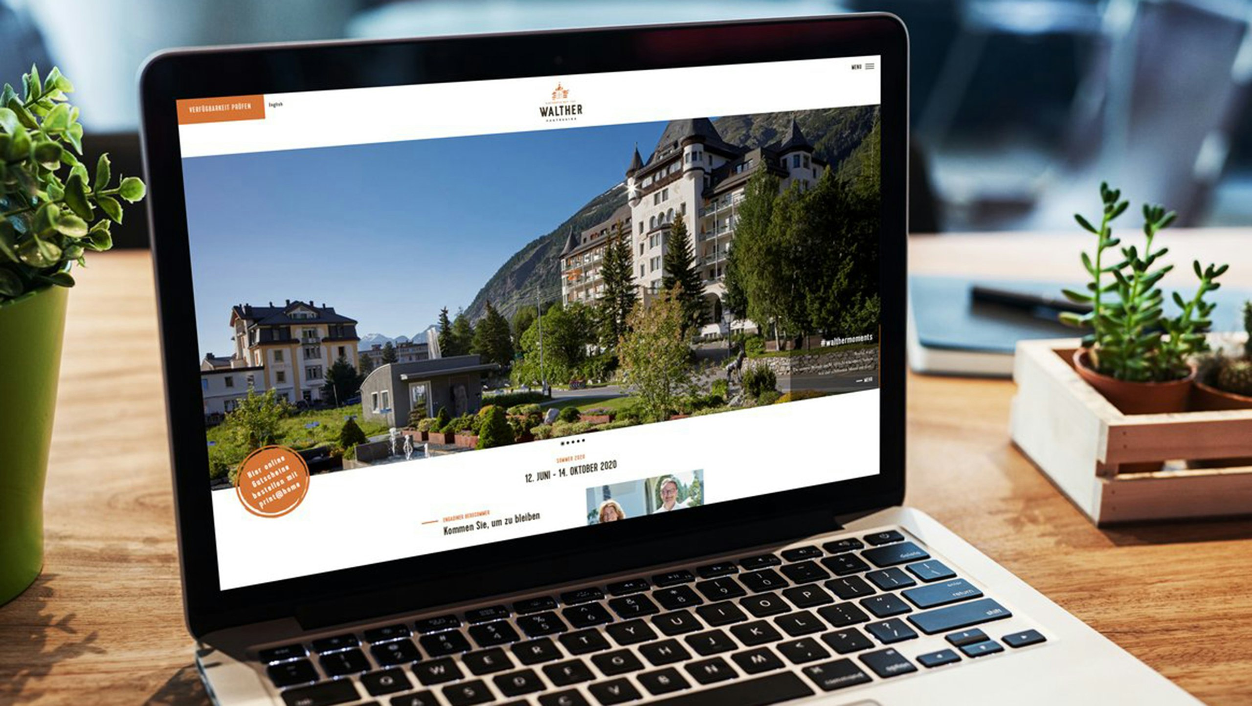 Website Hotel Walther